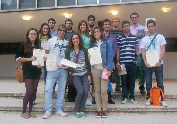 Foto de los premiados.